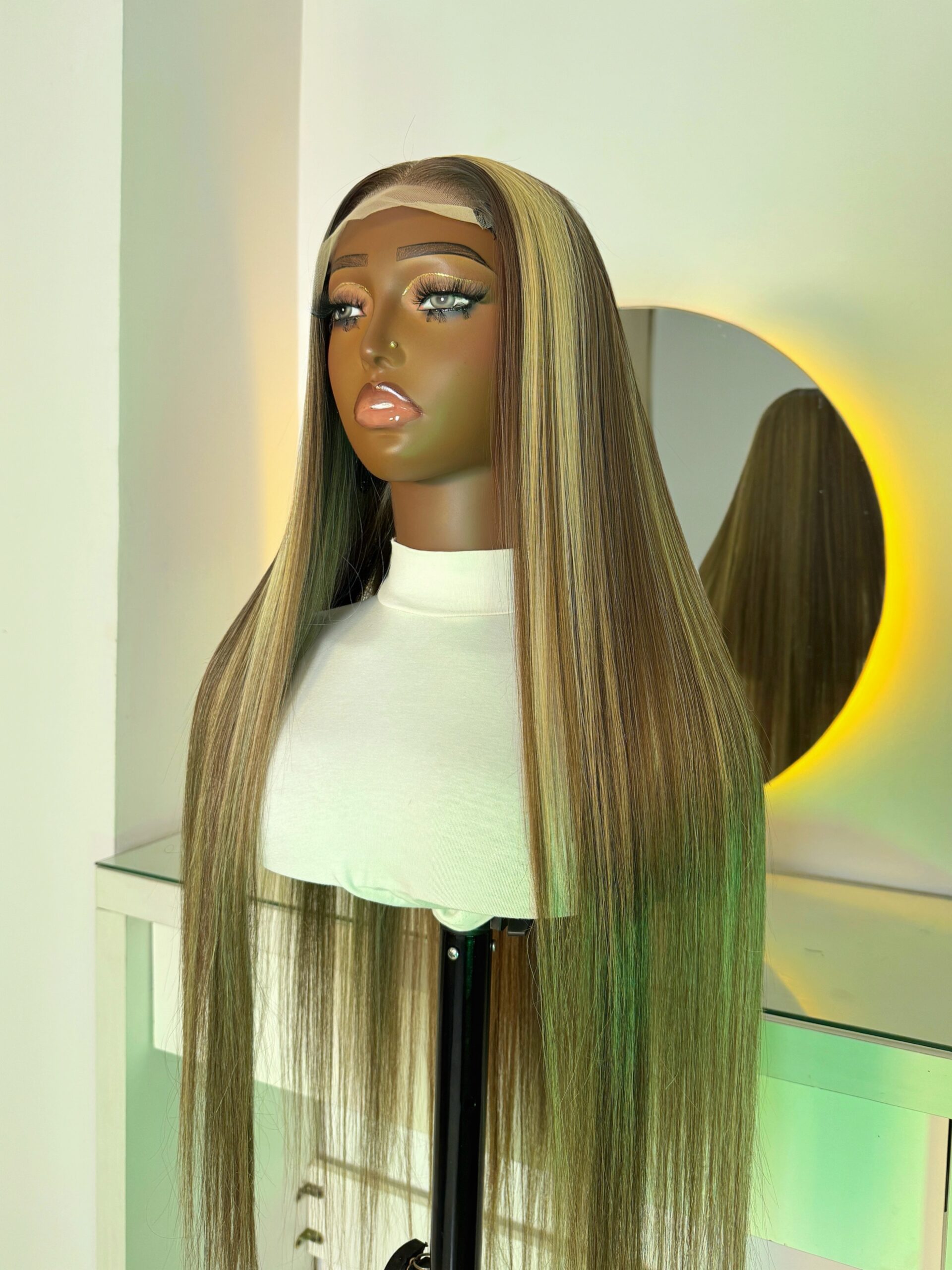 WIG RIA (Blonde Highlight)