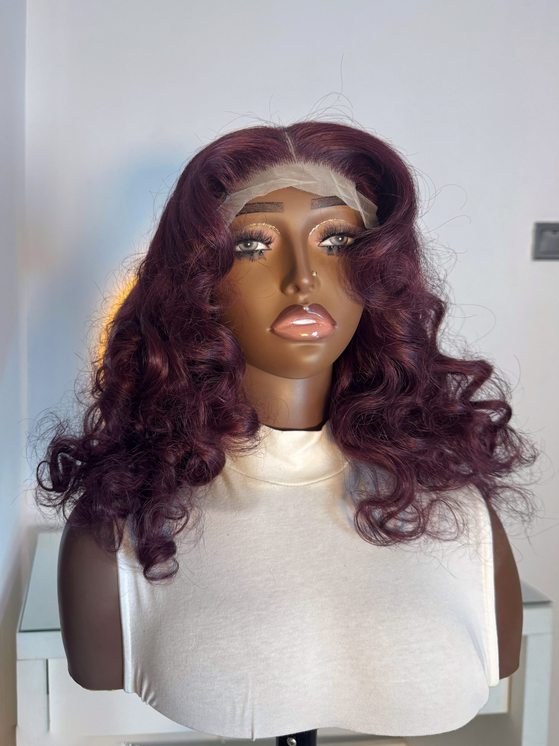 WIG ZARA (Burgundy) - Image 2