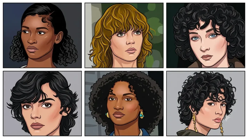 curly bob