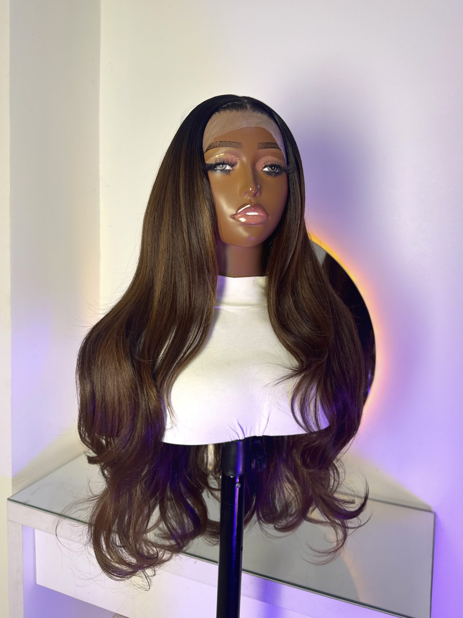 WIG NYLA (Brown Highlights 1)