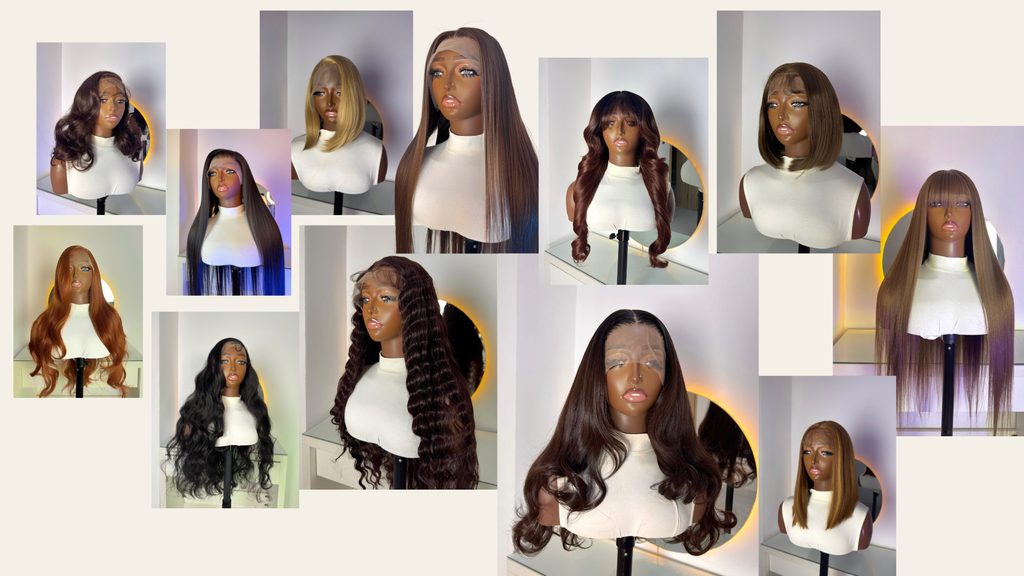 various wigs